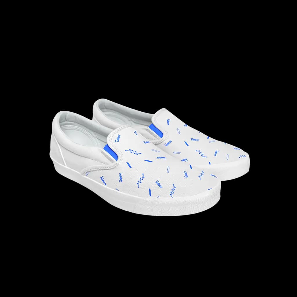 White Plimsolls - View 4